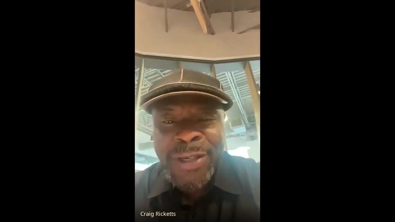 Craig Ricketts, a Distribb customer, speaking on a video call
